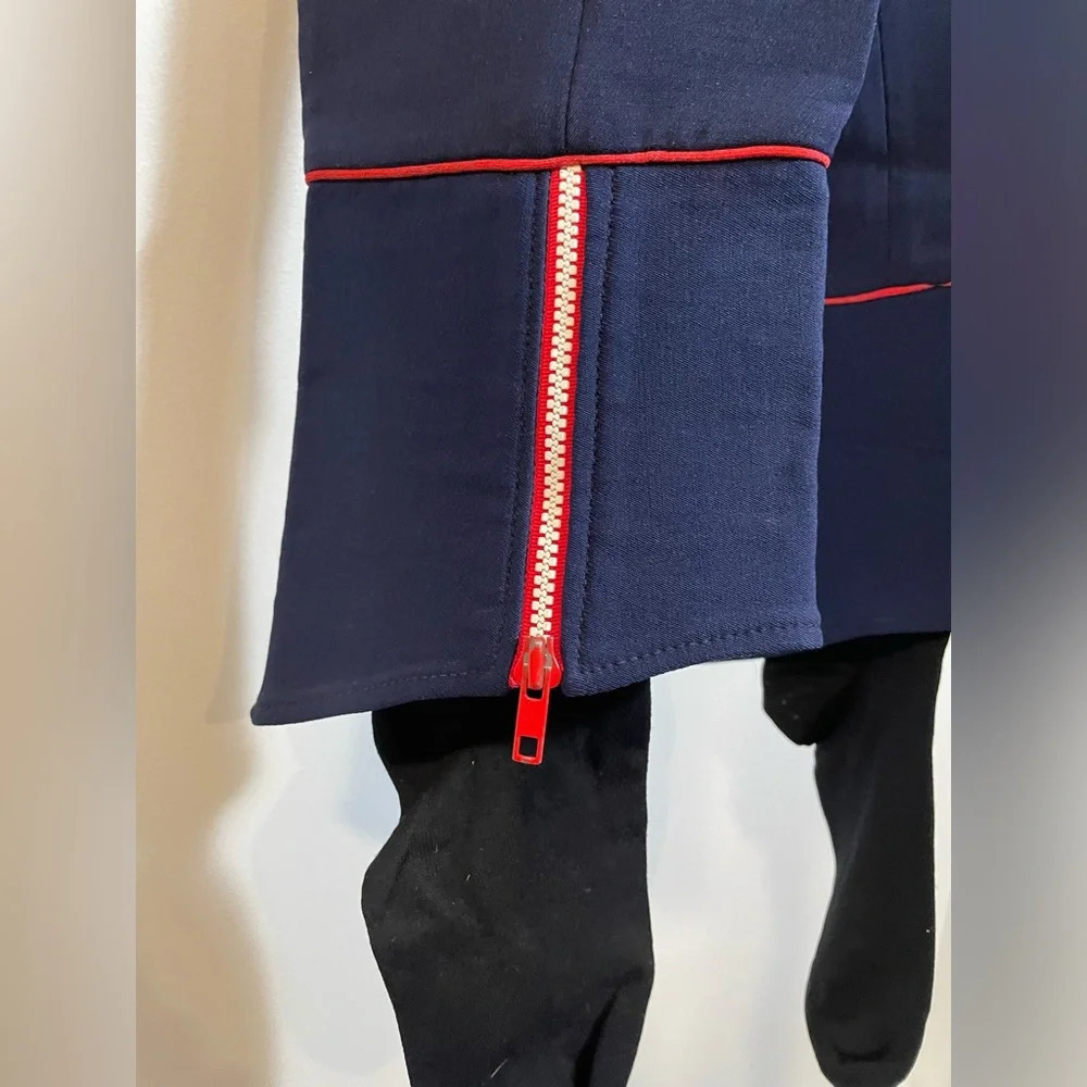 Vintage Edelweiss Blue Ski Pants, Union Tag, Built in Sock, Retro 60’s/70’s - Picture 8 of 11